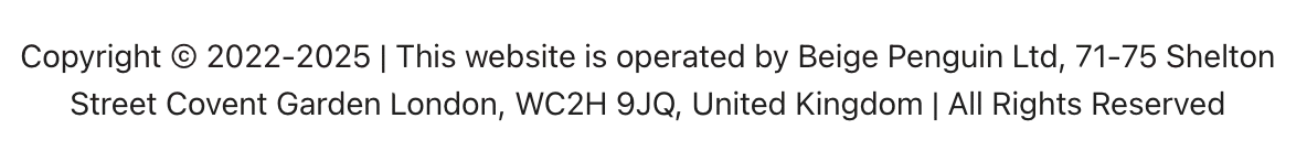 Copyright and legal notices